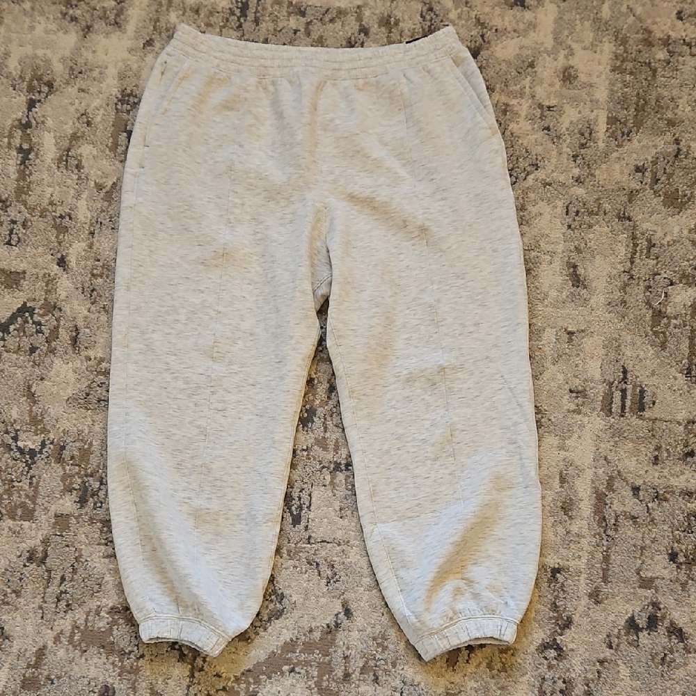 Abercrombie & Fitch Heather Gray Joggers